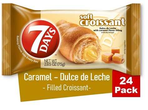 7Days Soft Croissant, Caramel, Non-GMO (Pack of 24) - Walmart.com ...