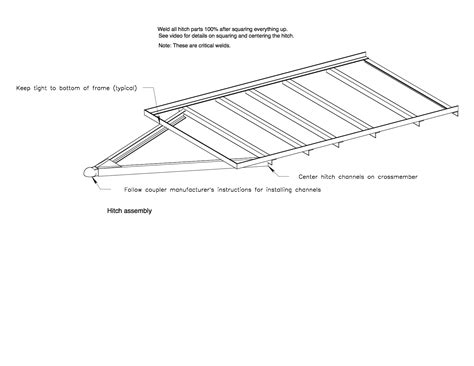 Utility Trailer Plans 5x8 - Red Wing Steel Works