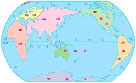 地图看世界；同一块大陆为何分为亚洲和欧洲及七大洲的分界线。_地方