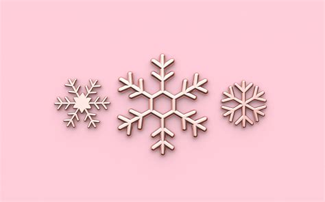 Pink Snowflake Wallpapers - Top Free Pink Snowflake Backgrounds - WallpaperAccess