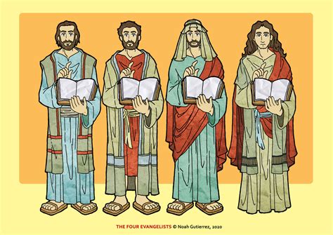 The Four Evangelists by NoahGutz on DeviantArt