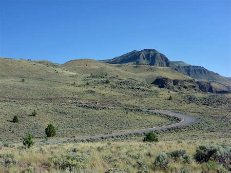 Road near Hart Mountain: Southeast Oregon, Oregon