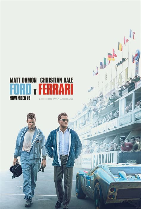 Ford V Ferrari Movie Poster Glossy High Quality Print Photo | Etsy