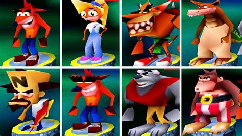 Crash Bandicoot 4 Playable Characters