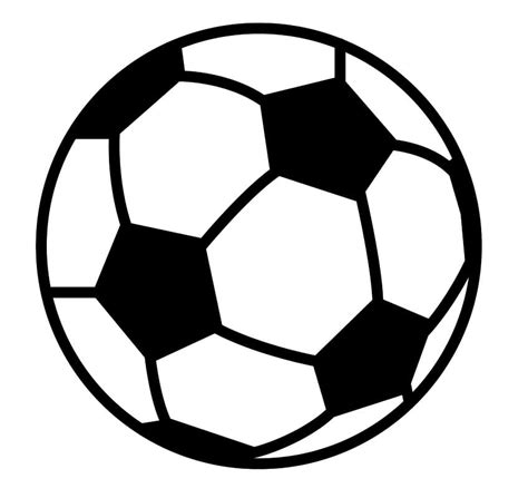 Free Coloring Pages About Soccer Balls