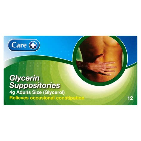 Care+ Glycerin Suppositories-Natures Best Pharmacy