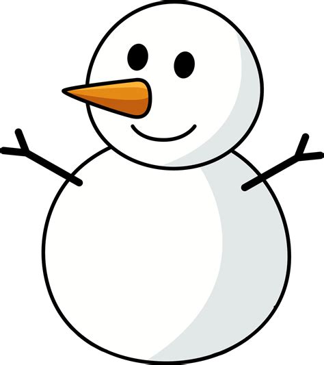 Snowman Christmas Cartoon Colored Clipart 10789365 Vector Art at Vecteezy