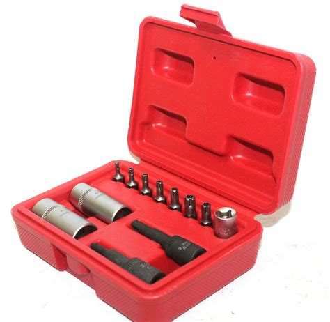 Air conditioning repair tool set 12pcs 1/4" Valve Cap Removers Core Car – EconoSuperStore