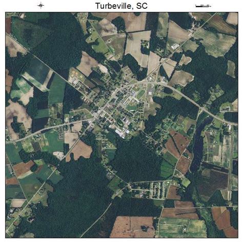 Aerial Photography Map of Turbeville, SC South Carolina