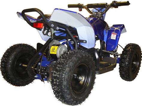 Electric Mini Quad ATV V3 24v - Red, Blue & White