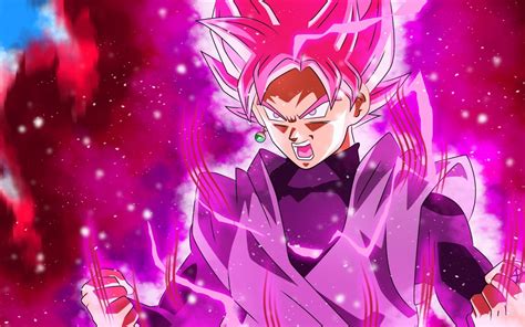 Download wallpaper 1280x800 full power, dragon ball super, black goku ...