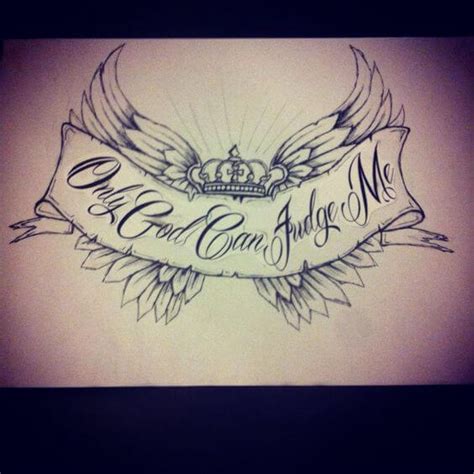 25 Only God Can Judge Me Tattoo Ideas | EntertainmentMesh