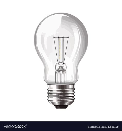 Light bulb Royalty Free Vector Image - VectorStock