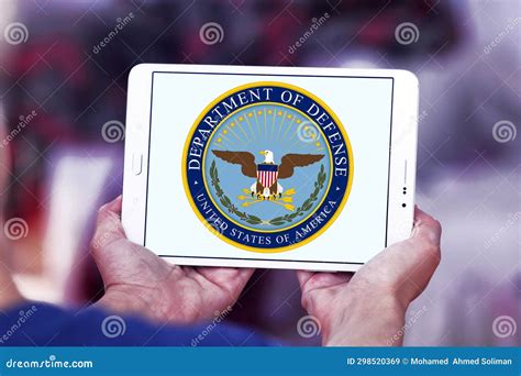 Department of Defense United States Logo Editorial Stock Image - Image ...