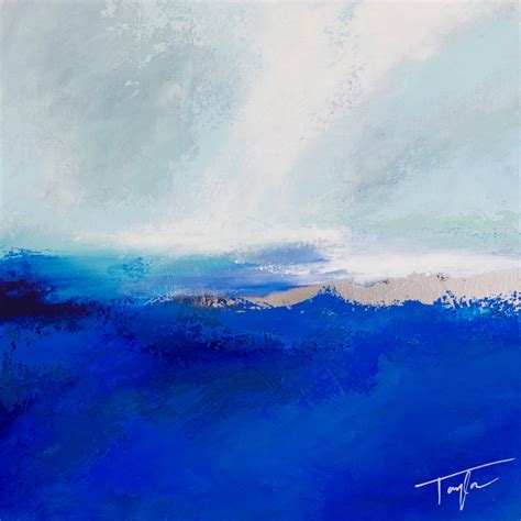 Deep Blue Sea. 20x20in — TKO PAINTINGS