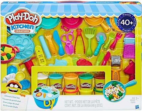 Play-Doh Kitchen Creations Ultimate Chef Set – Create and Make Meals ...