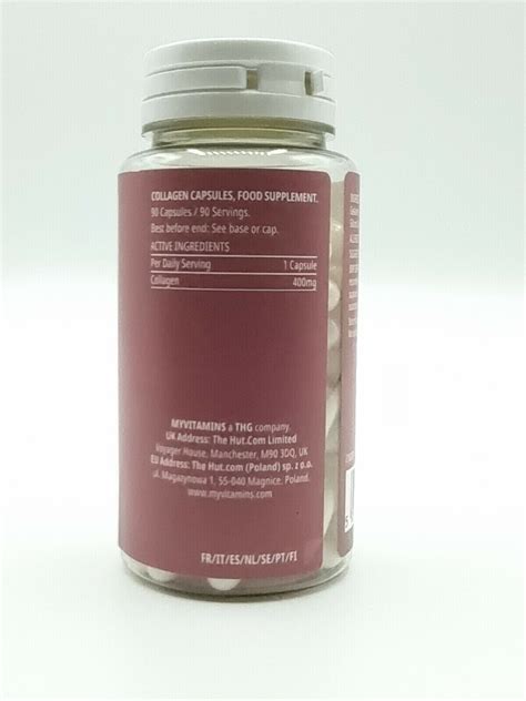 MyVitamins Beauty Collagen 400MG | Type I Hydrolysed Collagen | 30 ...