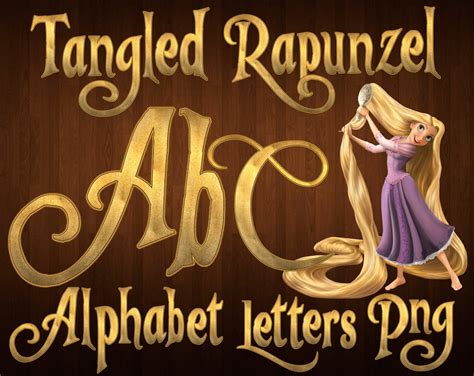 Tangled Font Png, Tangled Alphabet, Tangled Letters, Tangled Clipart ...