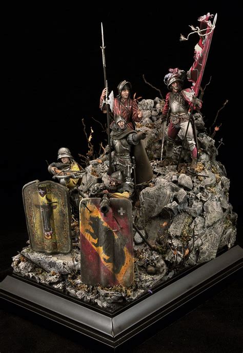 "Bothers In Arms", 54mm scale by Stanislav Kurilenko http://en.diorama.ru/gallery/dioramas/4728 ...