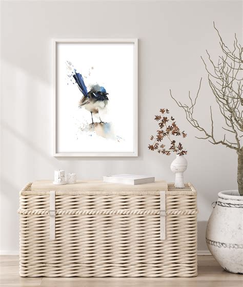 Wren Bird Watercolor Art Print Bird Giclee Painting Bird | Etsy