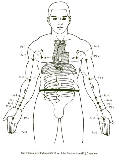 Pericardium Meridian of Hand-Jueyin Location & Points - PeakMassager