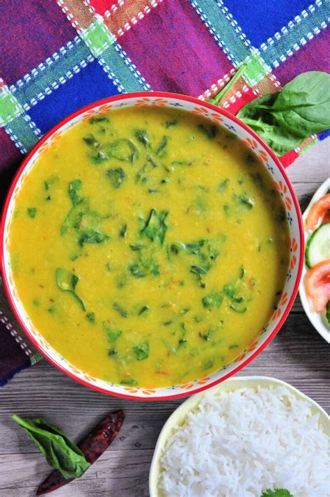 Dal Palak In Instant Pot - Culinary Shades