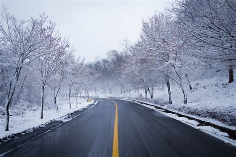 Country Road Winter Wallpapers - Wallpaper Cave