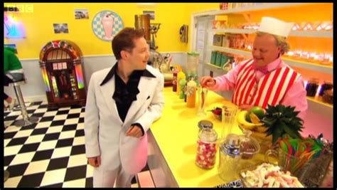 Gigglebiz Milkshake Jake had something with a bit of a kick in it ...