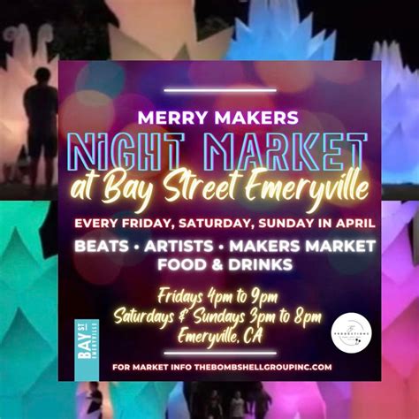 Bay Street Night Market, Bay Street Emeryville, 5 April 2024