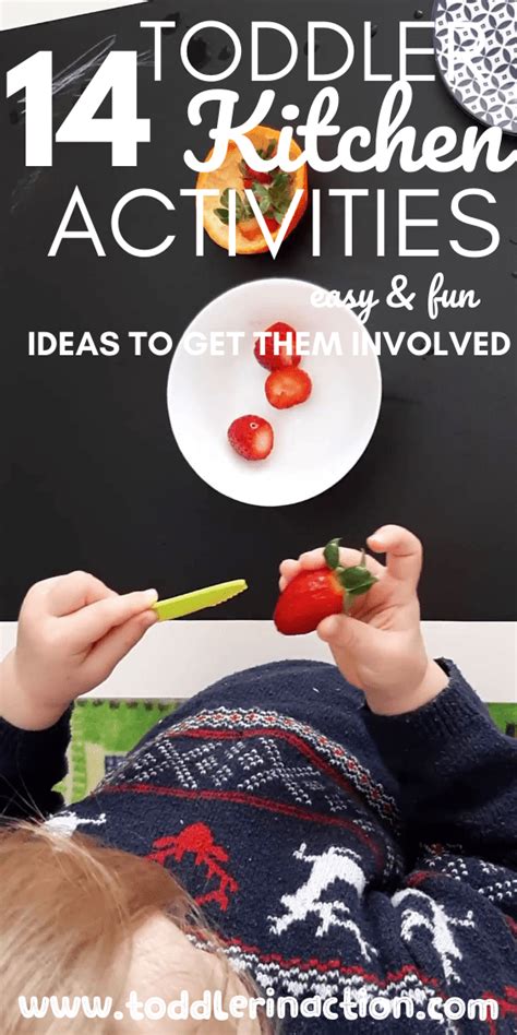 14 EASY KITCHEN ACTIVITIES WITH YOUR TODDLER