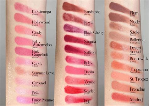 Seint Lip & Cheek Shades | Cream makeup, Makeup swatches, Lip color tattoo