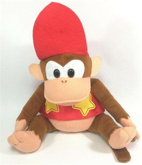 Diddy Kong Plush Takara Donkey Kong Country 2 Japan Stuffed Toy ...