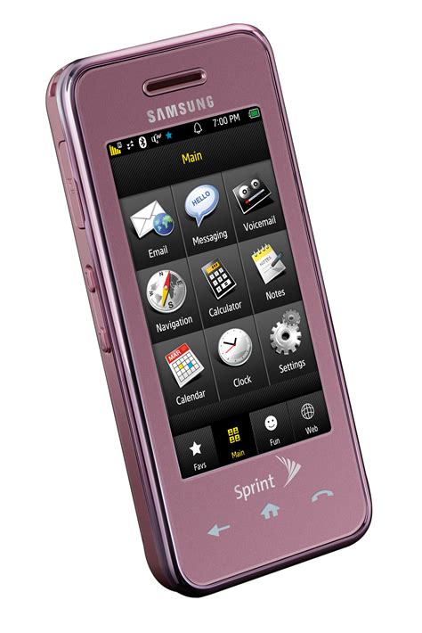 Sprint Offers Samsung Instinct in Pink and Reduces Price to $99 – Wireless and Mobile News