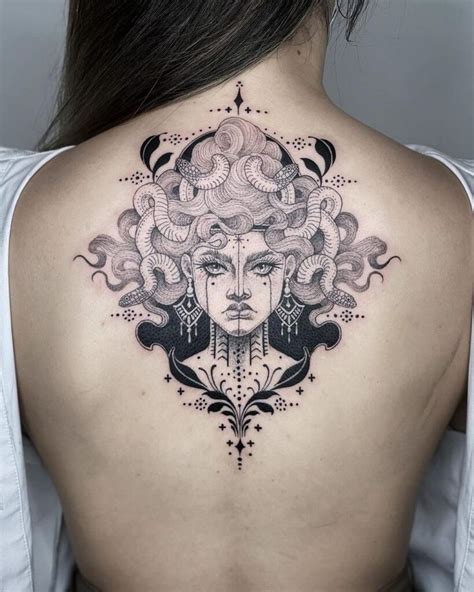 medusa tattoo back | Medusa tattoo design, Tattoo designs and meanings, Medusa tattoo