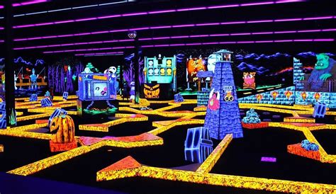 You Can Play Glow-In-The-Dark Monster Mini Golf In Eatontown