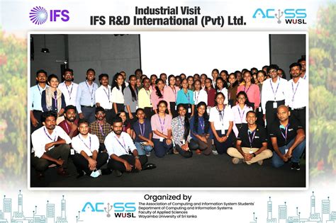 Industrial Visit to IFS Sri Lanka: A Fruitful Journey for Applied Sciences Students of Wayamba ...