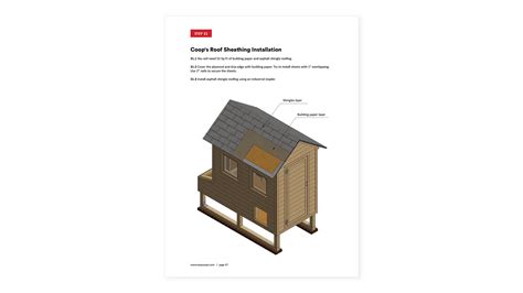 4x8 Medium Chicken Coop Plan For 8 Chickens - Easy Coops™