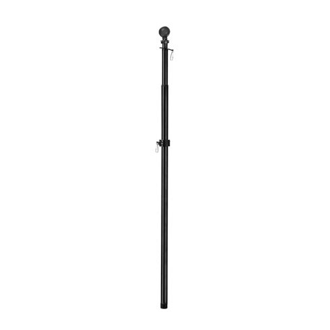 Extendable Metal Flag Pole Black - The Flag Shop