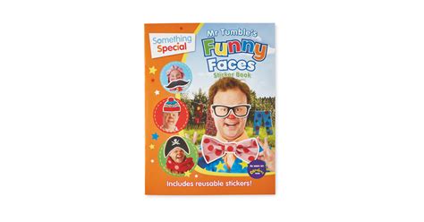 Mr Tumble's Funny Faces Sticker Book - ALDI UK