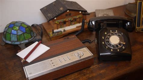 Hand Pressing Button On Old Answering Machine From The Years 1970-1980. 3 Of 3 Stock Footage ...