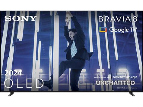 SONY BRAVIA 8 K 55 XR 80 OLED TV (Flat, 55 Zoll / 139 cm, UHD 4K, SMART TV, Google TV), OLED TV ...