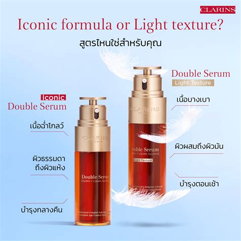 Clarins - Iconic Double Serum VS NEW Double Serum Light...