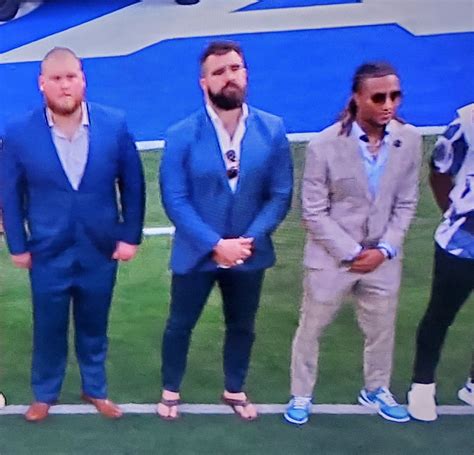 Jason Kelce Wins 'Best Dressed' at the Super Bowl - Crossing Broad