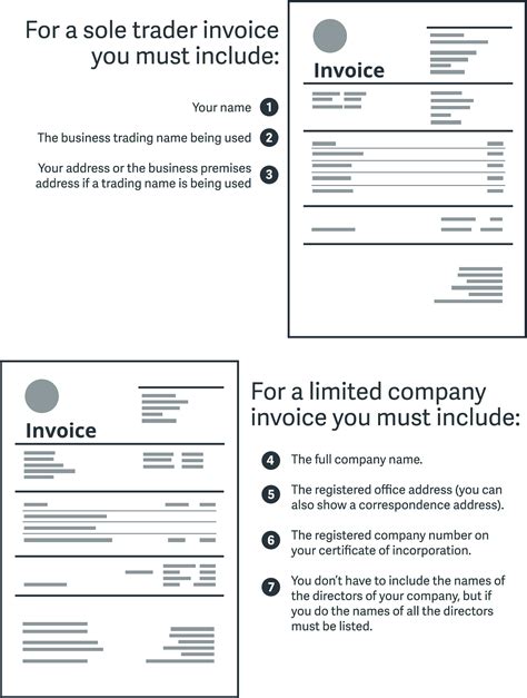 Invoice Template Non Vat Registered Company - Cards Design Templates