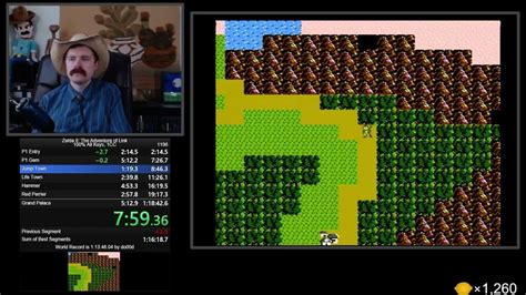 Zelda II: The Adventure of Link (NES) speedrun in 1:18:28 by Arcus - YouTube