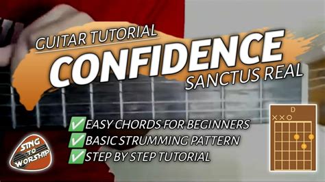 CONFIDENCE By Sanctus Real (Guitar Tutorial) - YouTube