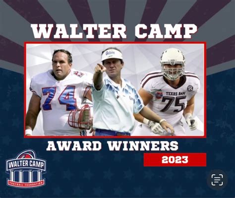 Walter Camp Foundation Announces Major Award Winners – Walter Camp ...