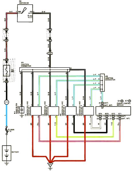 Toyota Ignition Coil Wiring Diagram