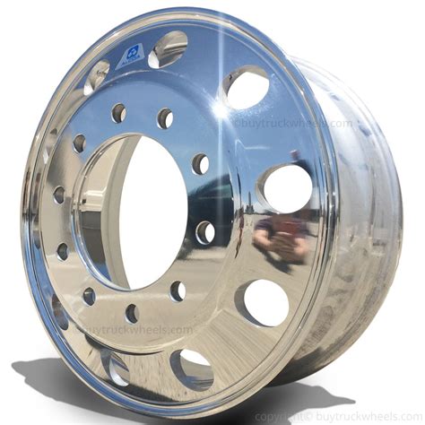 Alcoa 22.5 x 8.25 Mirror Polished Aluminum Front Wheel – Buy Truck Wheels