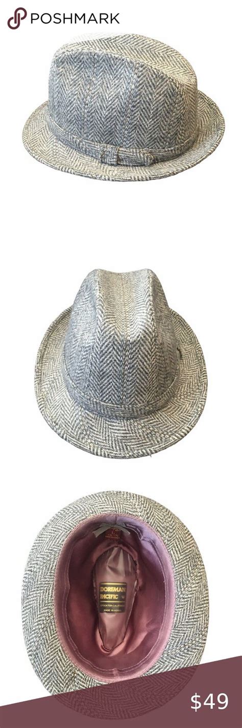 Dorfman Pacific 7 1/4 Tweed Bucket Fedora Hat | Fedora hat, Jockey hat ...